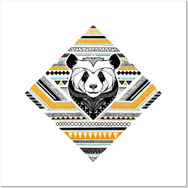 Indian Panda Wall Art by AndreasPreis